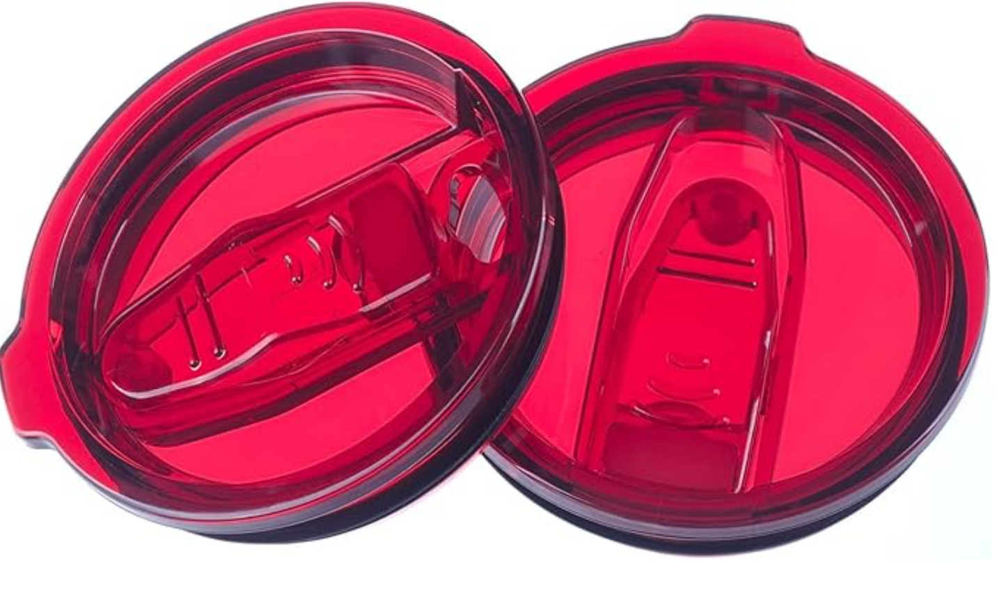 Red Tinted No Spill Tumbler Lid 30oz