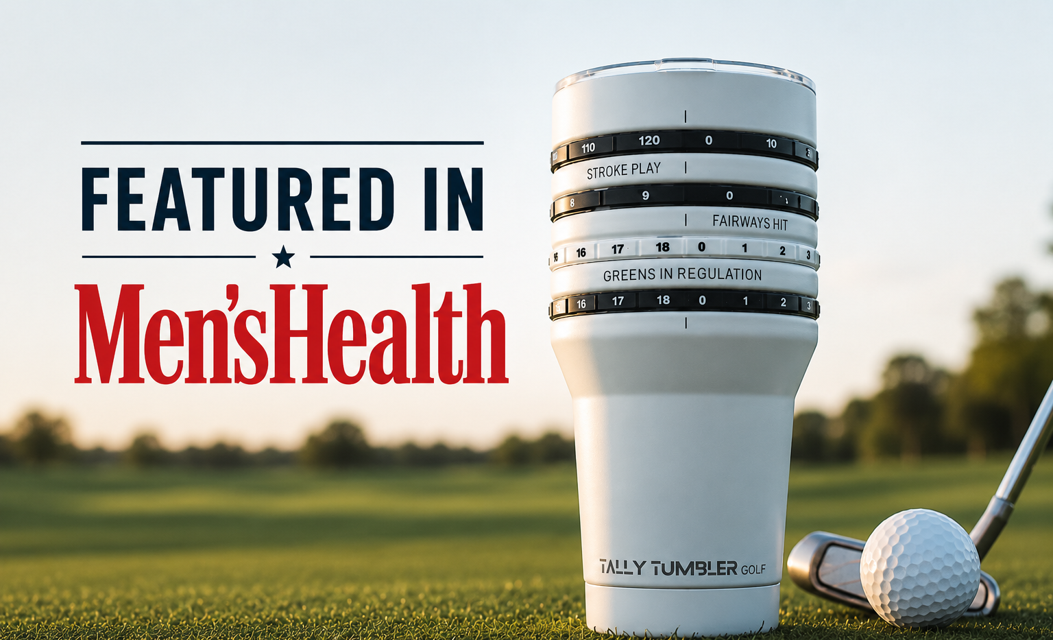 Tally Tumbler Featured by Men's Health!