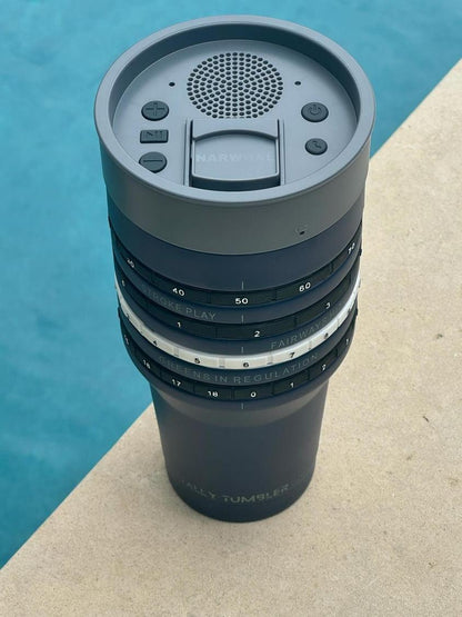 Golf Tumbler & Speaker Lid