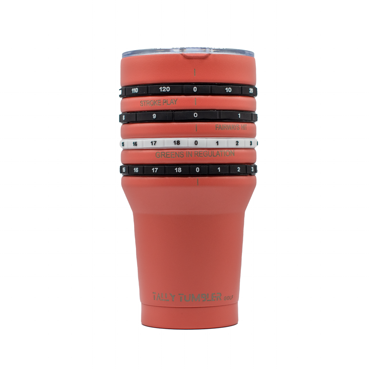 Golf Tally Tumbler - 30oz Stainless Steel Scorekeeper